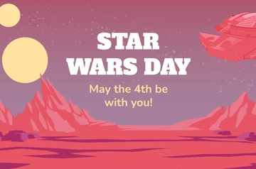 Free Star Wars Banner Template to Edit Online Free Star Wars Banner Template to Edit Online