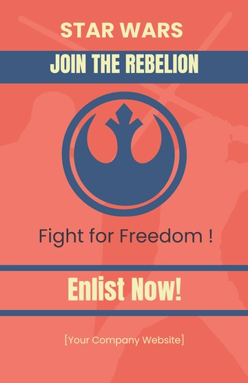 Free Star Wars Classic Poster Template to Edit Online Free Star Wars Classic Poster Template to Edit Online