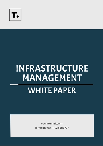 Free Infrastructure Management White Paper Template to Edit Online