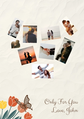 Free Photo Gift Collage Template to Edit Online