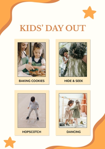 Free Kids Collage Template to Edit Online
