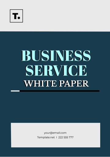Free Business Service White Paper Template to Edit Online