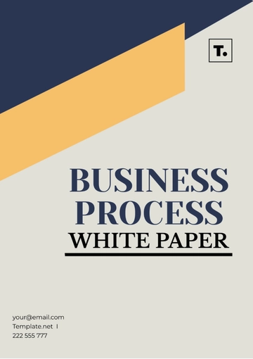 Free Business Process White Paper Template to Edit Online