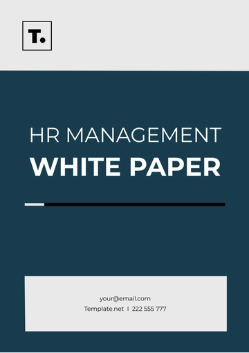 Free HR Management White Paper Template to Edit Online