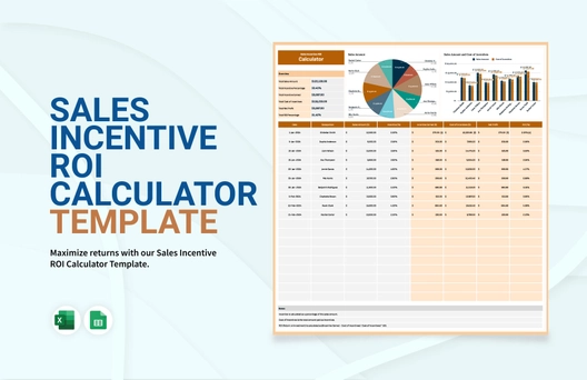 Sales Incentive ROI Calculator Template