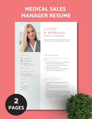 Medical Sales Manager Resume