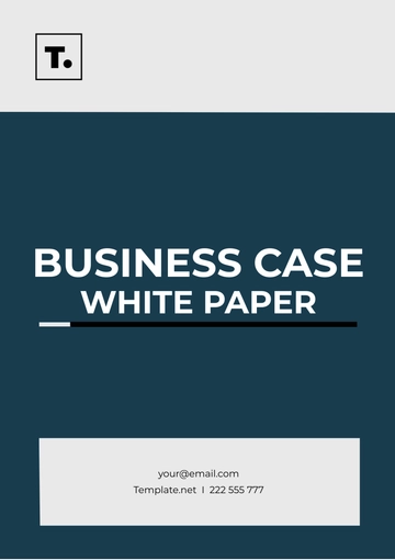 Free Business Case White Paper Template to Edit Online