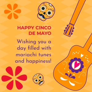 Free  Cinco De Mayo  WhatsApp Post Template to Edit Online