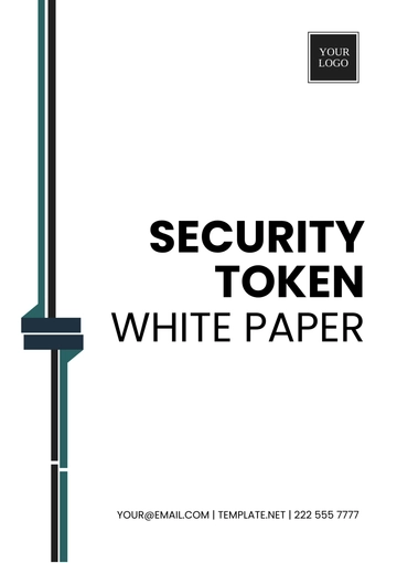 Free Security Token White Paper Template to Edit Online