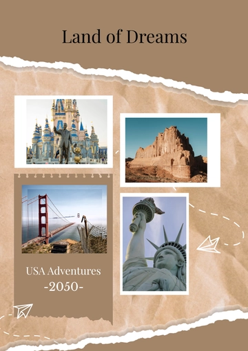 Free USA Photo Collage Template to Edit Online
