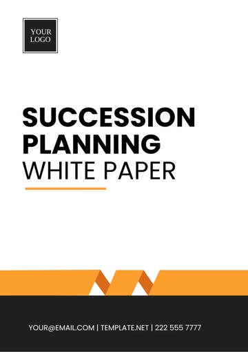 Free Succession Planning White Paper Template to Edit Online
