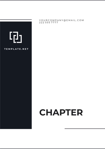 Free Basic Chapter Template to Edit Online