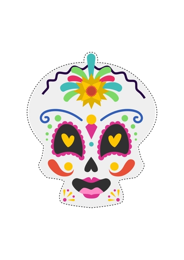 Free Cinco De Mayo Mask Template to Edit Online