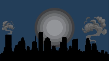 Free Blue and Black Smoke Background to Edit Online
