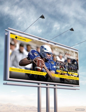 Sports Billboard Banner Template