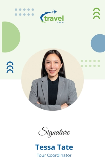 Free Tour Coordinator ID Card Template to Edit Online