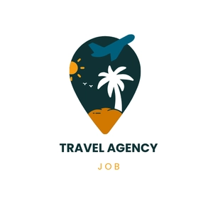 Free Travel Agency Job Logo Template to Edit Online
