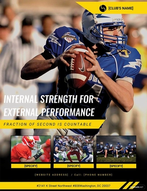 Sports Flyer Template