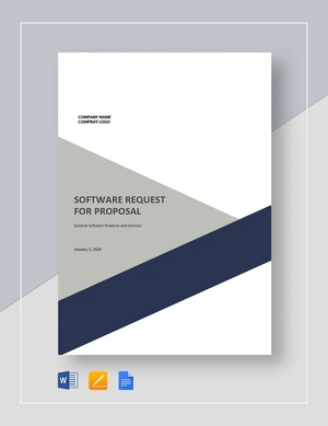 Software Request for Proposal Template