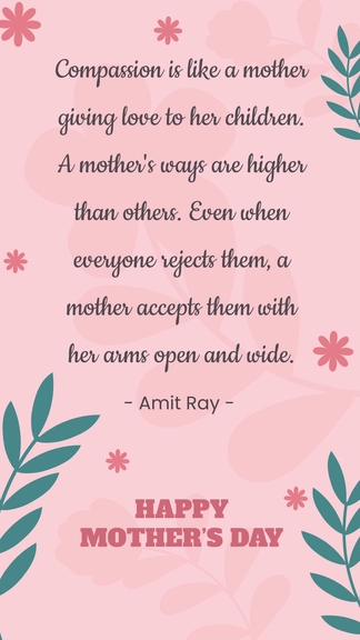 Free Mother's Day Quote Template to Edit Online