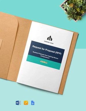 Business Request for Proposal Template