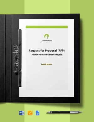 Landscaping Request for Proposal Template