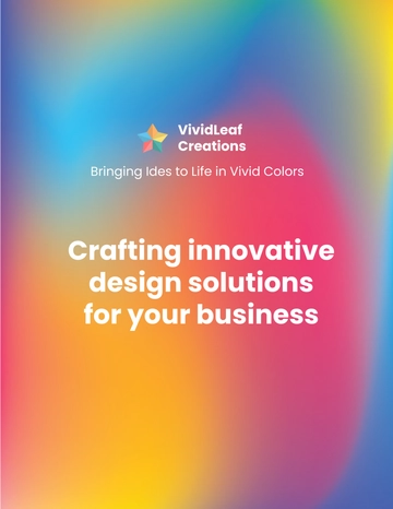 Free Colorful Leaflet  to Edit Online