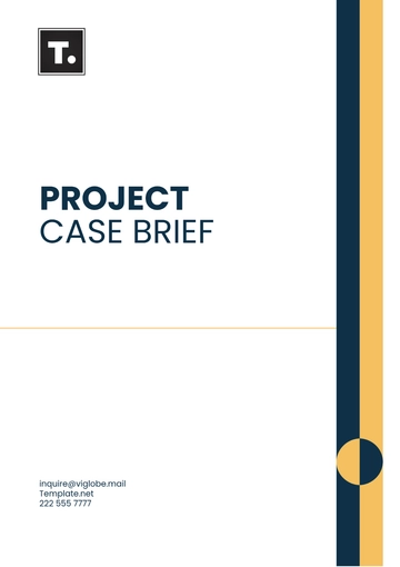 Free Project Case Brief Template to Edit Online