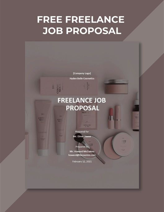 Freelance Job Proposal Template