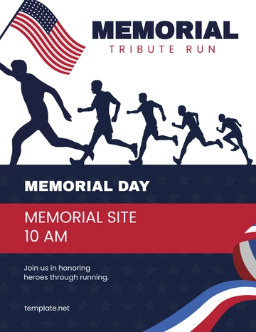 Free Memorial Day Flyer Template to Edit Online
