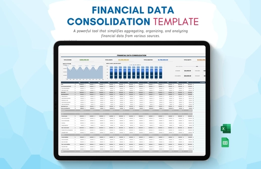 Financial Data Consolidation Template