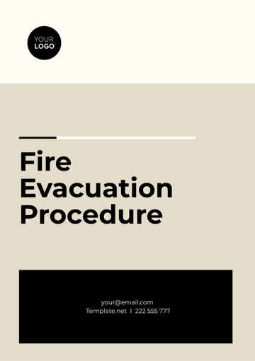 Free Fire Evacuation Procedure Template to Edit Online