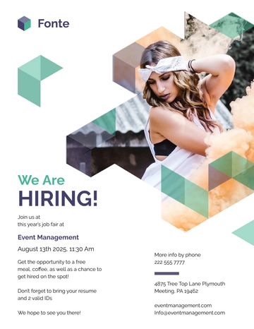 Free Event Management Announcement Template to Edit Online