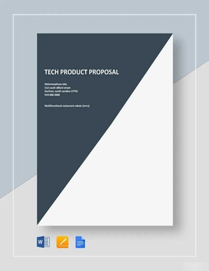 Tech Product Proposal Template