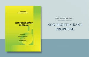 Nonprofit Grant Proposal Template