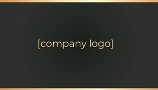 Free Balck & Gold Business Card Template to Edit Online