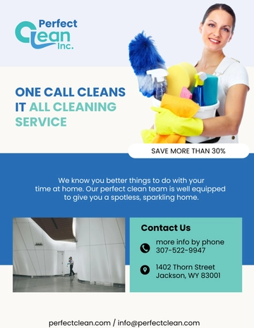 Free Cleaning Services Announcement to Edit Online