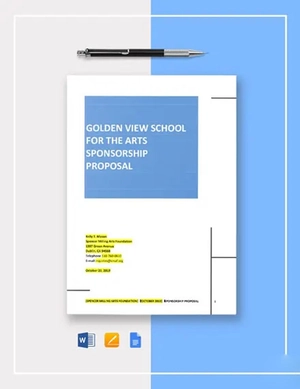 Request for Sponsorship Proposal Template