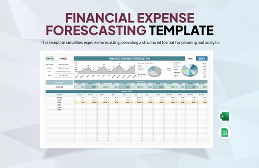 Financial Expense Forecasting Template