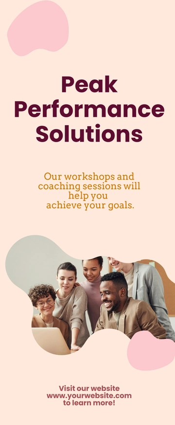 Free Double Sided Retractable Banner Template to Edit Online
