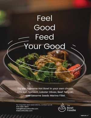 Advertisement Poster Template
