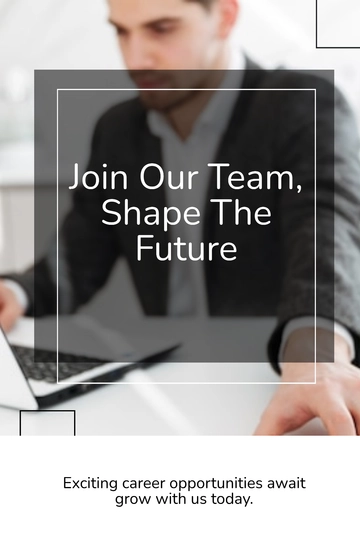 Free Now Hiring Table Top Banner Template to Edit Online