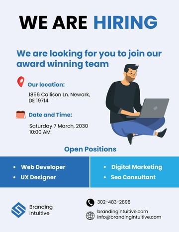 Free Branding Consultant Announcement to Edit Online