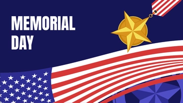 Free Memorial Day Desktop Background Template to Edit Online