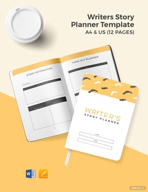 Writers Story Planner Template