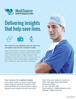 Medical Poster Template