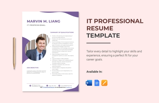 IT Professional Resume