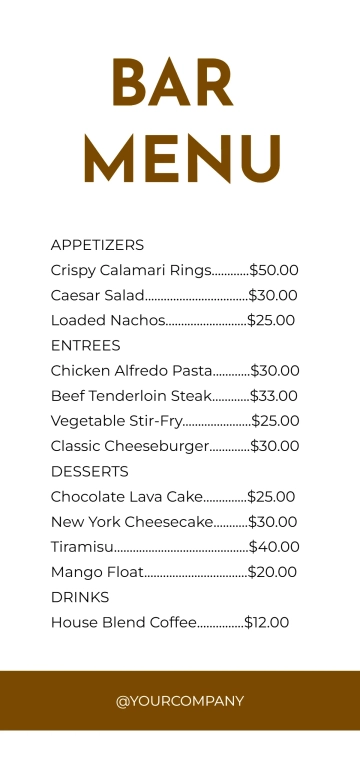 Free Mother's Day Brunch Menu Template to Edit Online