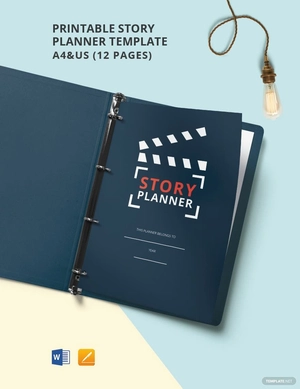 Printable Story Planner Template