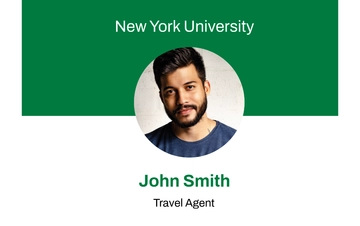 Free Travel Agency Employee ID Card Template to Edit Online